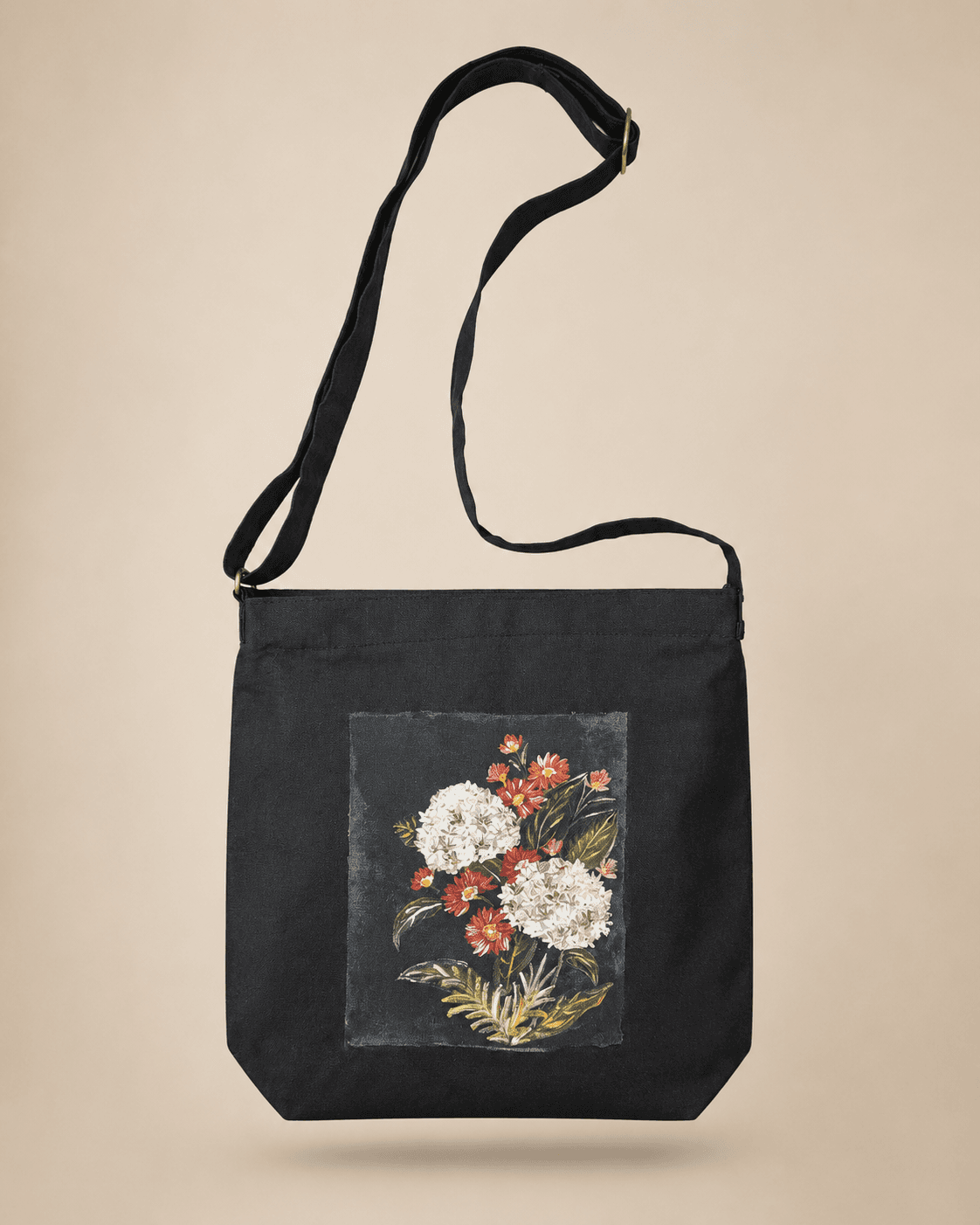 Vintage Botanicals Hand-Painted Shoulder bag detail 2